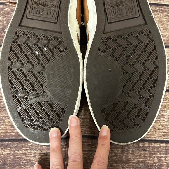 Converse Star Player 76 OX Mens Size 10 Womens Sz 11.5 In A Nutshell Suede Shoes - Picture 13 of 13